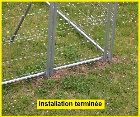 Lamelle verticale pour clôture à mailles, 6', blanc, 80/pqt de DUCHESNE