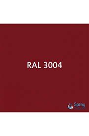 Rouge RAL 3004 Brillant