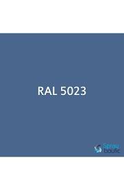 Bleu RAL 5023 Sablé